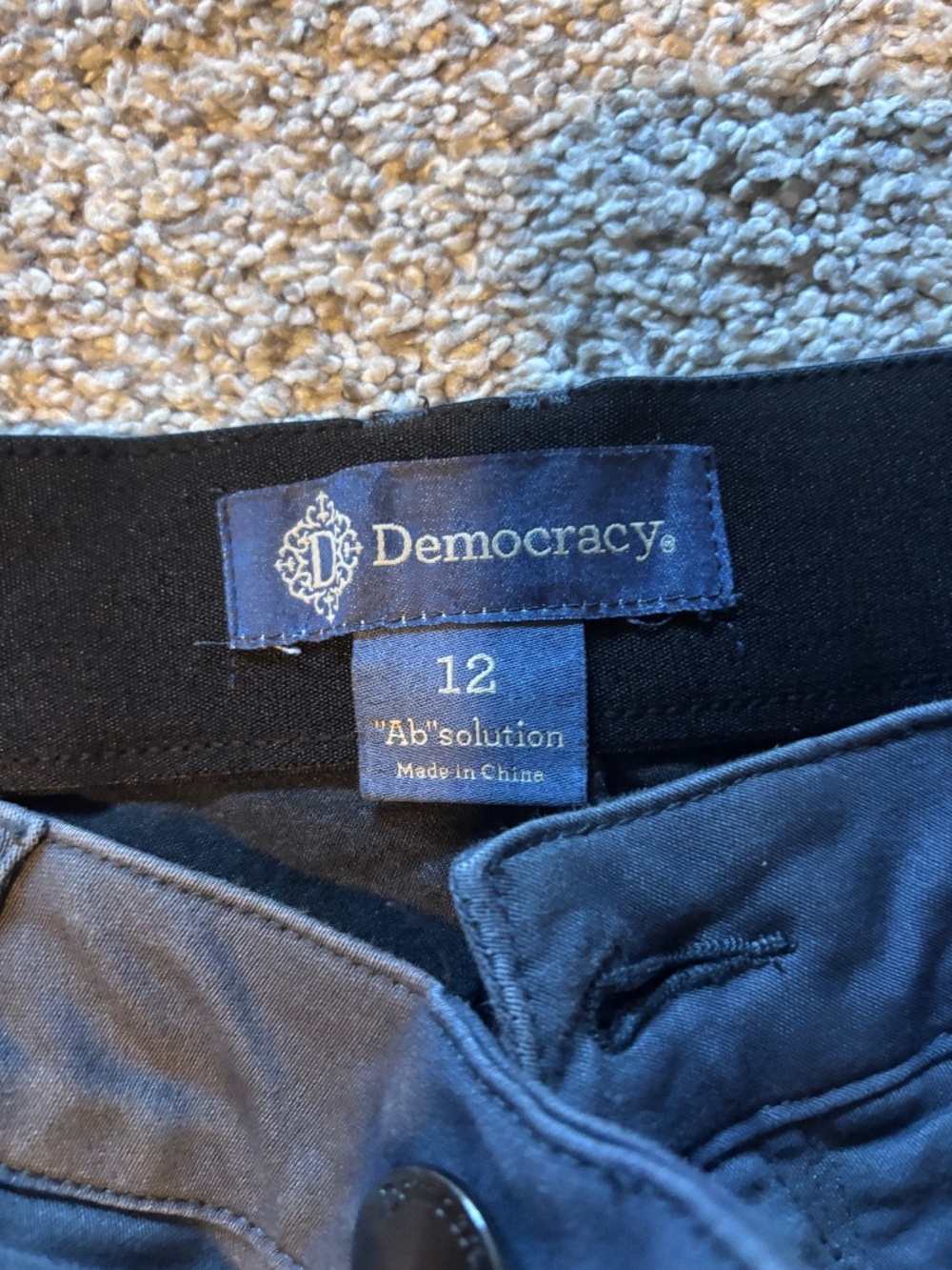Democracy 12 grey jeans